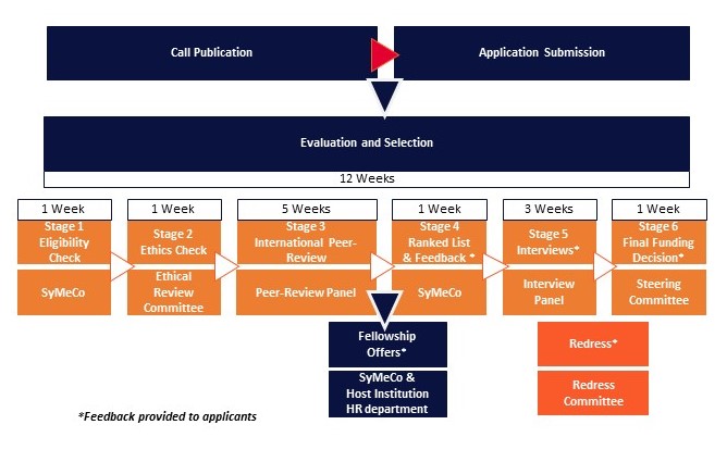 Evaluation process stages